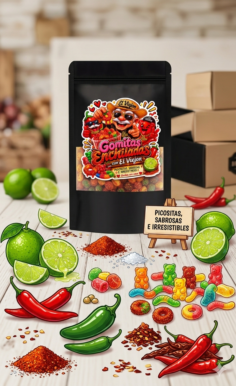 Small Original Hot, Sweet and Sour Gummies